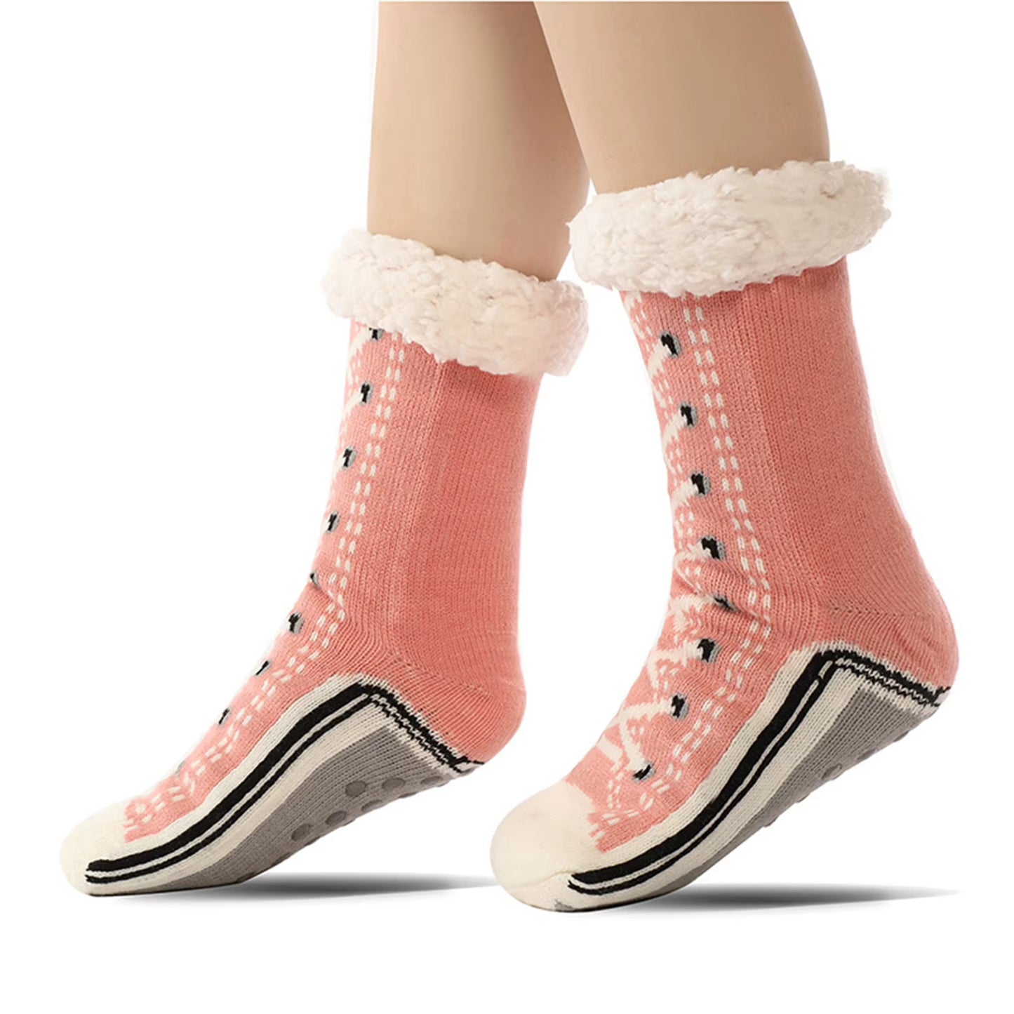 Snuggly Wuggly Slippers: The Anti-Slip, Anti-Chilly, Ultra-Puffy Cashmere Hugs for Your Feet!